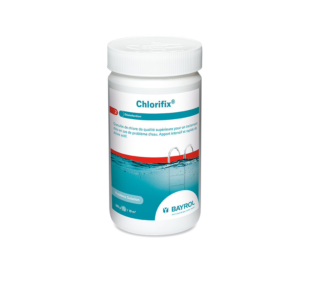 Chlorifix® - Granulés de qualité supérieure de chlore pour un traitement choc - Bayrol