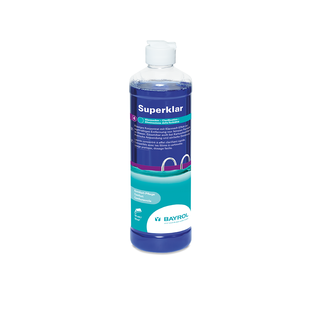 Superklar - Clarifiant lutte contre les eaux troubles - Bayrol