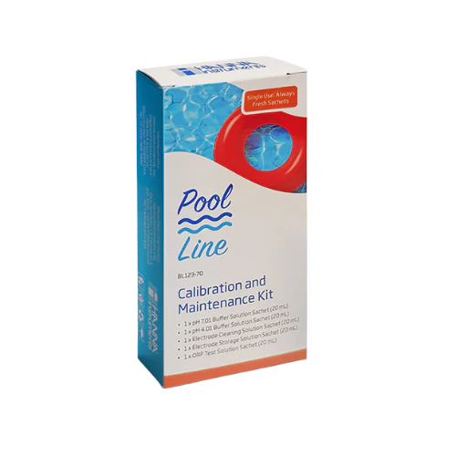 Kit solutions d'étalonnage et de maintenance pour électrodes piscines et spas - Hanna Instruments