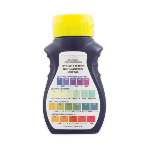 Bandelettes d'analyse brome spa - Aquachek rouge