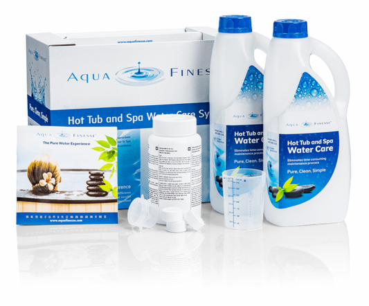 Pack Aquafinesse - Traitement de l'eau du spa Jacuzzi - Aquafinesse