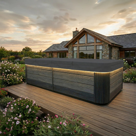 Couverture pour spa de nage toutes dimensions - Bluelagoonspas©