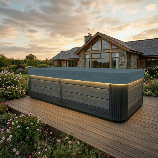 Couverture pour spa de nage toutes dimensions - Bluelagoonspas©